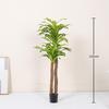 Nordic Traveller's Palm Artificial Plant for Living Room & Window Decor - Potted Greenery for Indoor Landscaping