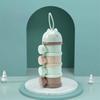 4 Layer Milk Powder Box Multiple Openings Milk Powder Bottles Cartoon Infant Baby Food Storag Box
