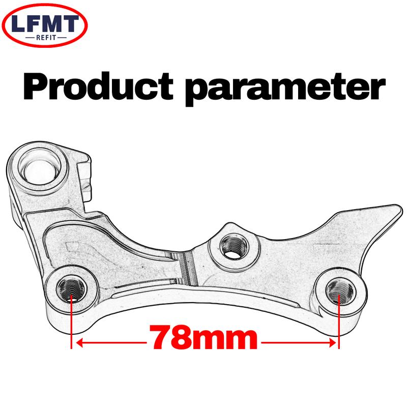 Motorcycle 270MM For Honda Brake Disc Adapter Bracket CR125E CR125R CRE CRF 125 250 450 CR250R CRF250X CRF250R CRF450R 450X