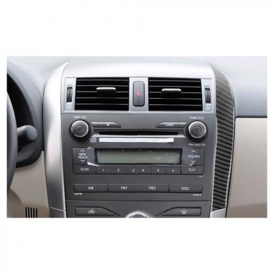 Накладка на боковую часть центральной консоли из углеродного волокна для Toyota Corolla 2006-2012