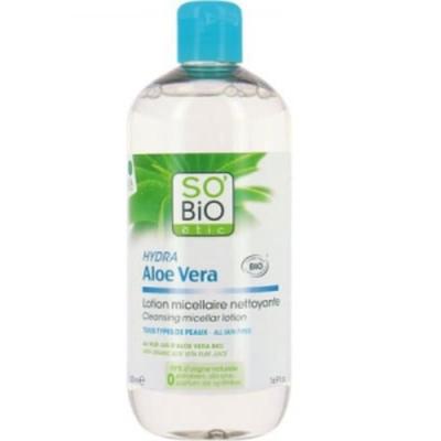Sobio Aloe Vera Мицеллярный очищающий лосьон 500 мл