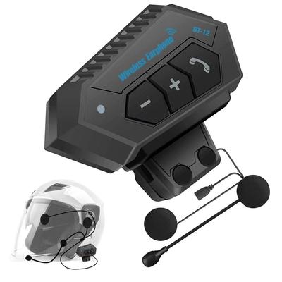 Новейшая модель дорожного мотоциклетного шлема Bluetooth с одновременным подключением к двум интеркомам для высококачественного звука, мотоциклетный динамик с водонепроницаемостью IP6X и