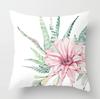 Цветок кактуса Декоративная наволочка Офис Гостиная Дома Наволочка Украшения для автомобиля