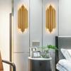 Nordic Light Luxury Настенный светильник Постмодернизм Хрустальный светильник для гостиной Hoom Decor Ночной светильник E14 ЛАМПОЧКА Маленький ночник