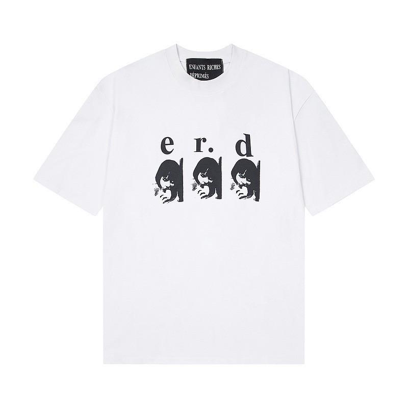 2025 Loose Fit Short Sleeve T-Shirt Men Women Cartoon Letter Print Casual Top