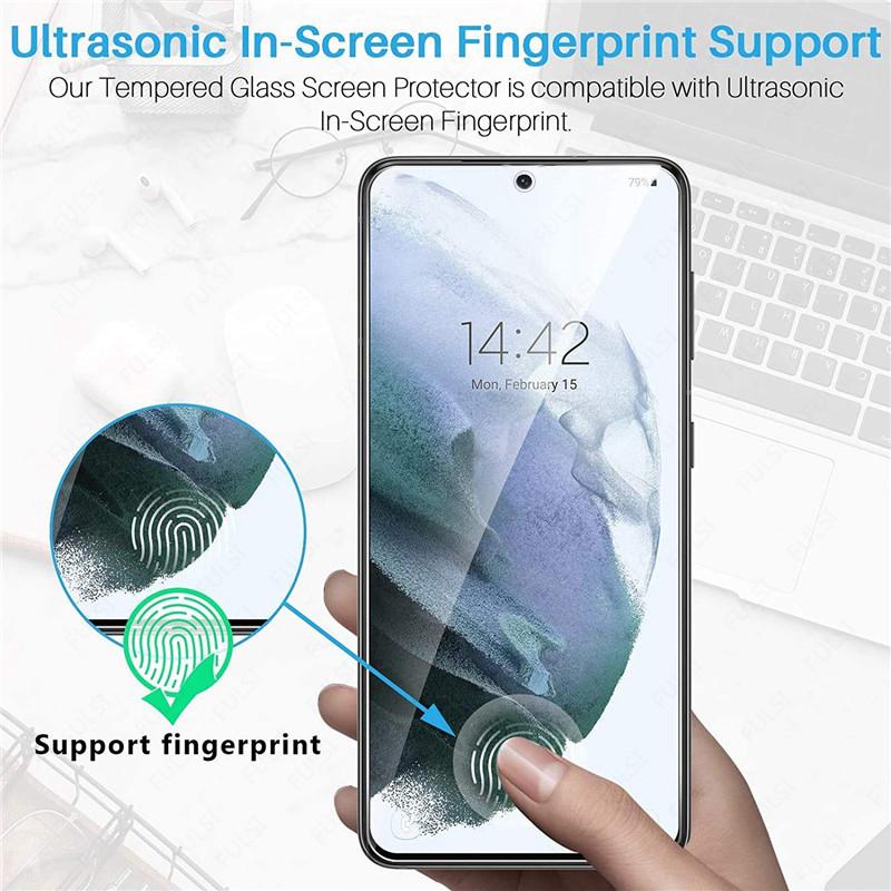 Full HD Clear Tempered Glass Protector For Samsung S21 FE 5G Transparent Screen Protective Film S21FE 5G