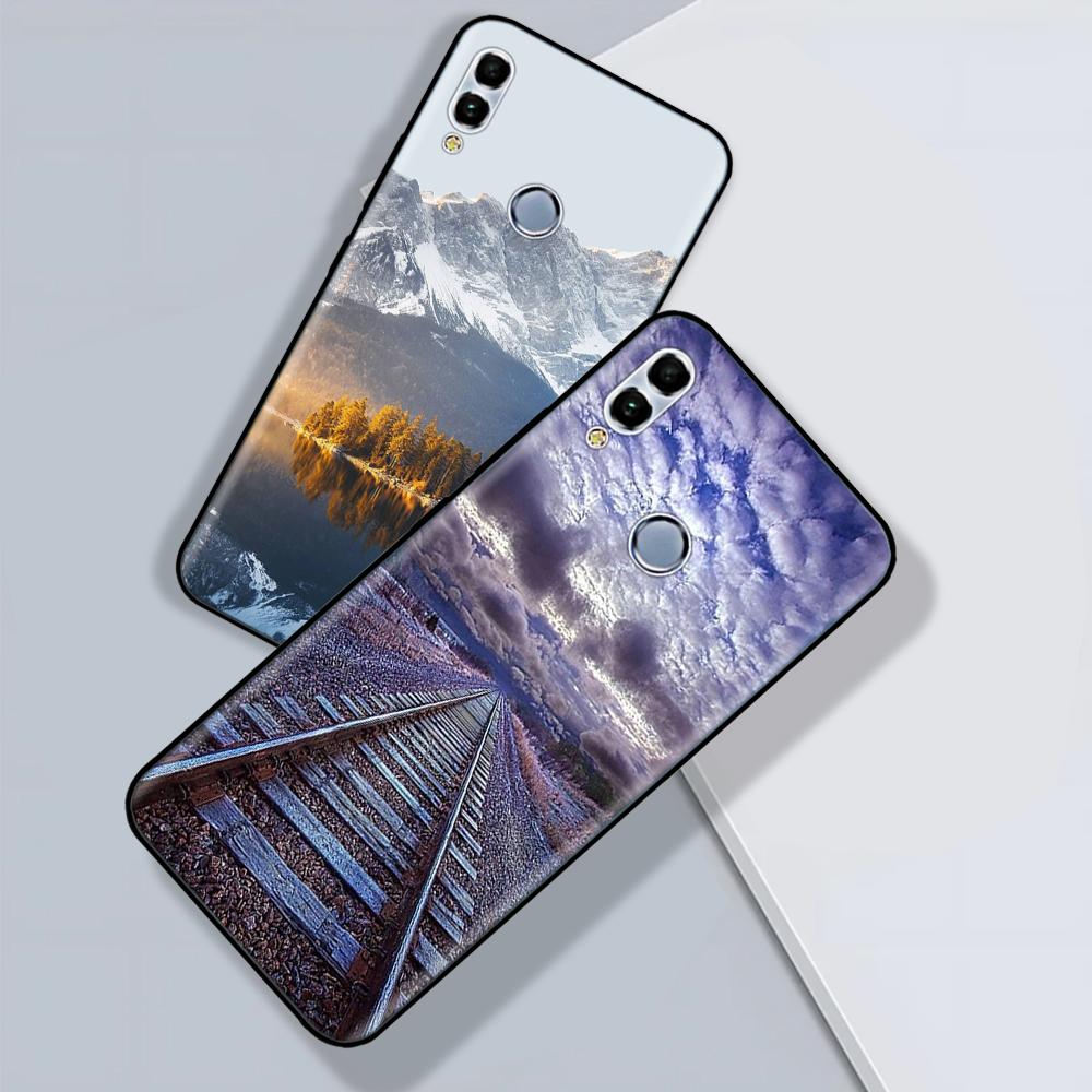Для Huawei P Smart 2019 Чехол Чехлы для телефона Защита камеры Смешная Мягкий Силикон Задняя крышка Для Huawei P Smart 2019 Чехол Fundas