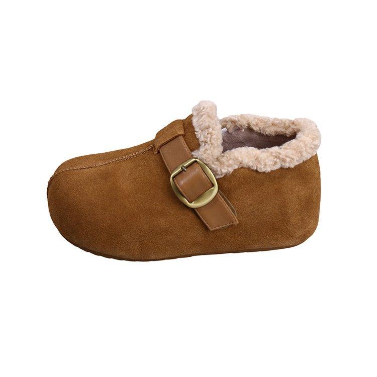 Хлопковая обувь женская 2025 новая зимняя обувь Boken платформа всесторонне утепленная утолщенная обувь теплая зимняя обувь один педаль