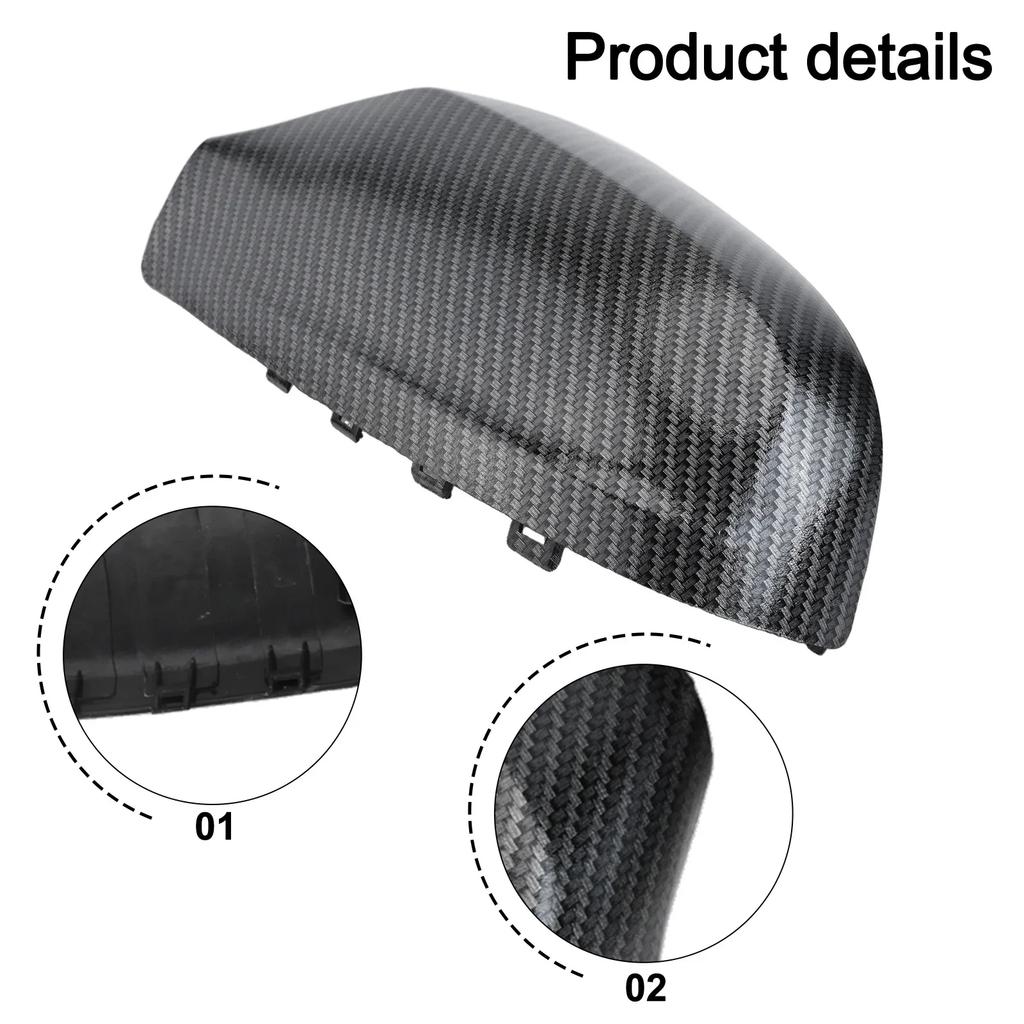 Astra H Mirror Covers Carbon Fiber Mirror Cover Vehicle Customization Charming Vehicle Accessories No Special Tools Required
