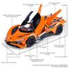1:32 Pagani Zonda Apollo EVO Toy Car Model Sound Light Diecast Metal Doors Opened Vehicle Models Boys Hobby Ornaments Gifts