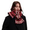 Jacquard Scarf Women's Autumn and Winter Scarf Hat Two-piece Set Shawl Women's Versatile Student Couple Warm Scarf