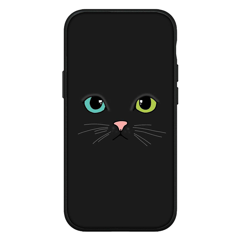 Для Motorola Moto Edge 70 60 50 G54 G86 Samsung Galaxy S25 iPhone 17 16 15 Xiaomi Redmi Note 14 13 Pro Max Чехол для телефона Мультяшный Кот Мяу Милый Чехол