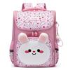 Trendy Cartoon Print Kids Backpack For School With Durable Waterproof Oxford Fabric And Comfortable Shoulder Straps