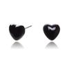 SCALETTO 1164 Black Heart Earring