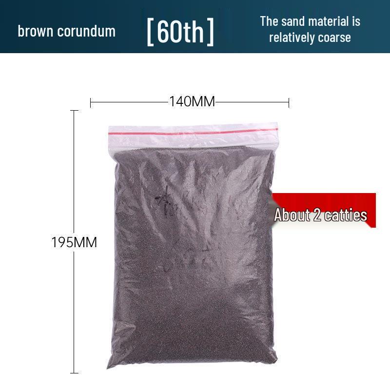 Пескоструйный аппарат с коричневым/белым корундом, стеклянными шариками и наждаком для использования абразивного песка