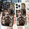 Чехол для мобильного телефона из искусственной кожи с граффити в стиле аниме для Vivo V23E Y15 Y91 Y51 OPPO A9 Reno8 6 Realme Huawei Nova 7i P30 Lite Infinix Hot 10S, чехол для телефона