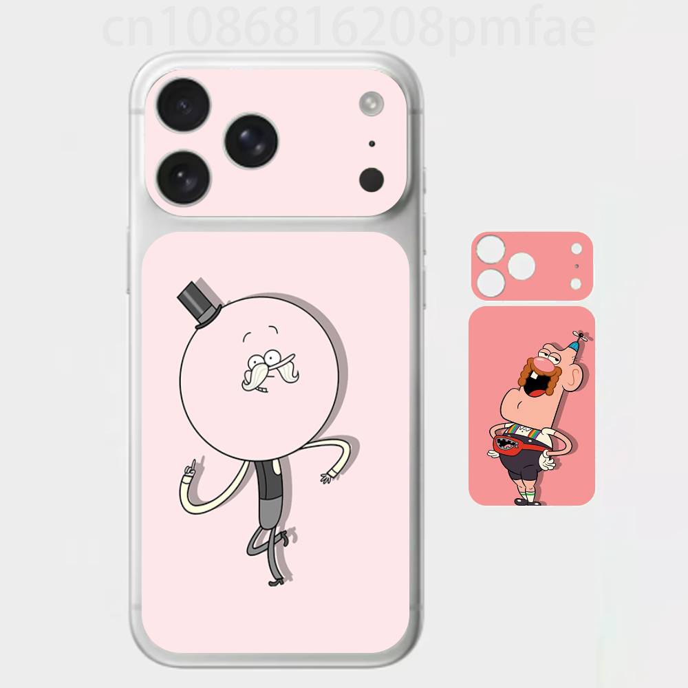 R-RegularS Милый S-Show Премиальная наклейка-обертка Skin Wrap для iPhone 17 Pro/Max, Защитная наклейка для задней рамки и камеры (Не чехол)