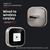 2 in1 Wireless CarPlay Dongle for OEM Wired CarPlay Carbon USB Wired To Wireless CarPlay Android Auto Plug and Play Mental Shell