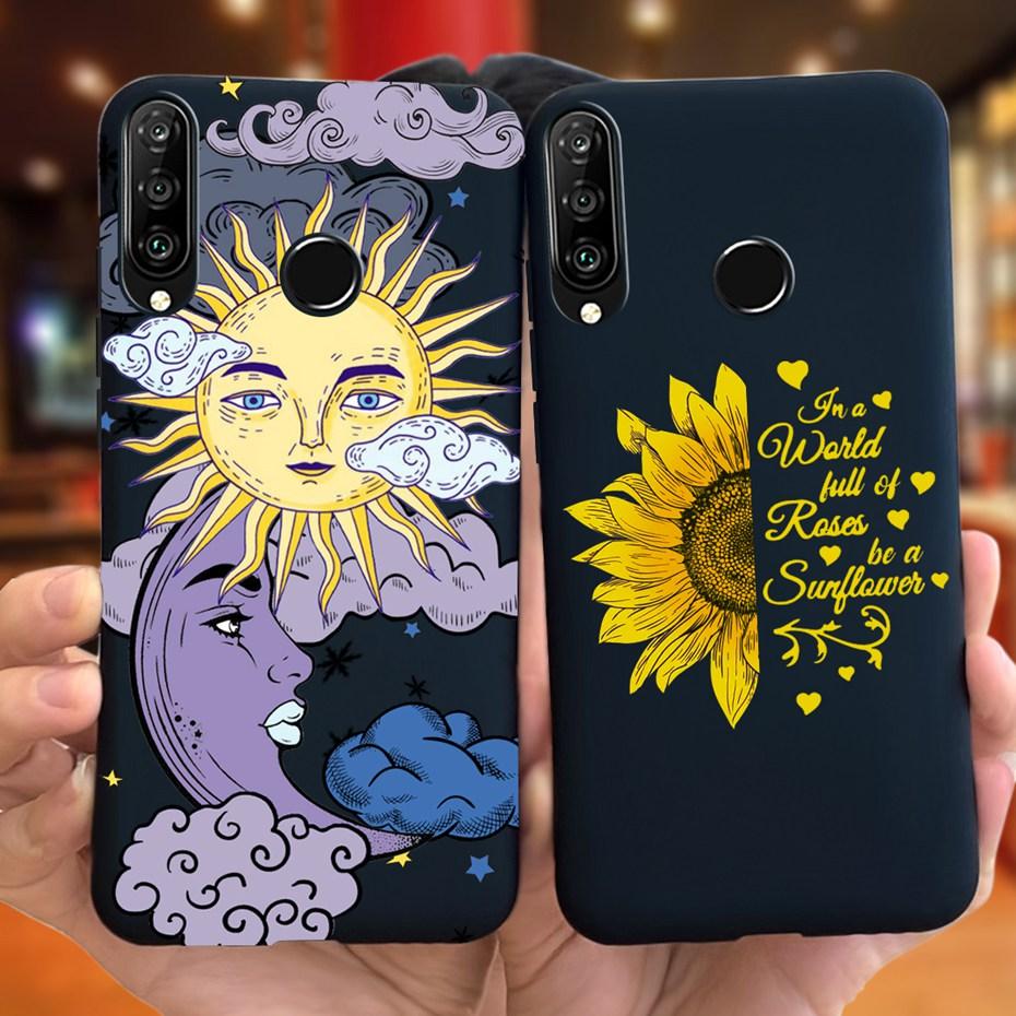 Flower Phone Cases For Huawei P30 Lite Pro Case Cover On Fundas Huawei P30 P30lite P 30 lite pro P30pro Cute Soft Silicone Cases