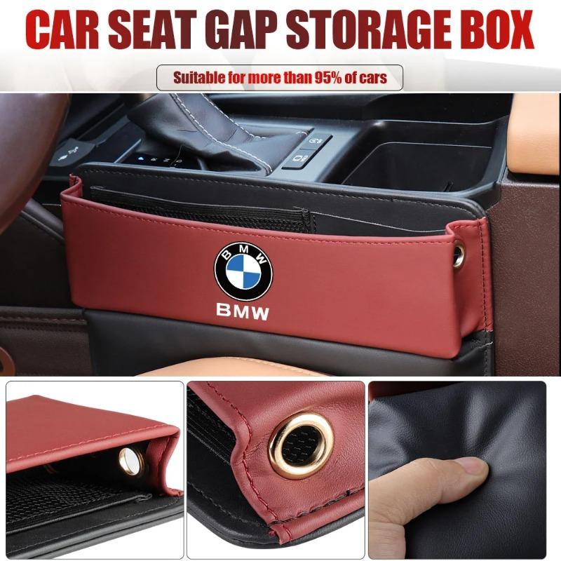 1pc Car Center Console Storage Box Storage Bag For BMW M E46 E90 E60 Serie 1 F11 G30 E30 Performance Auto Interior Accessories