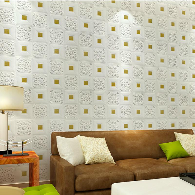 7 цветов 3D стерео наклейки на стену самоклеящиеся на потолок спальня ТВ фон декоративные наклейки