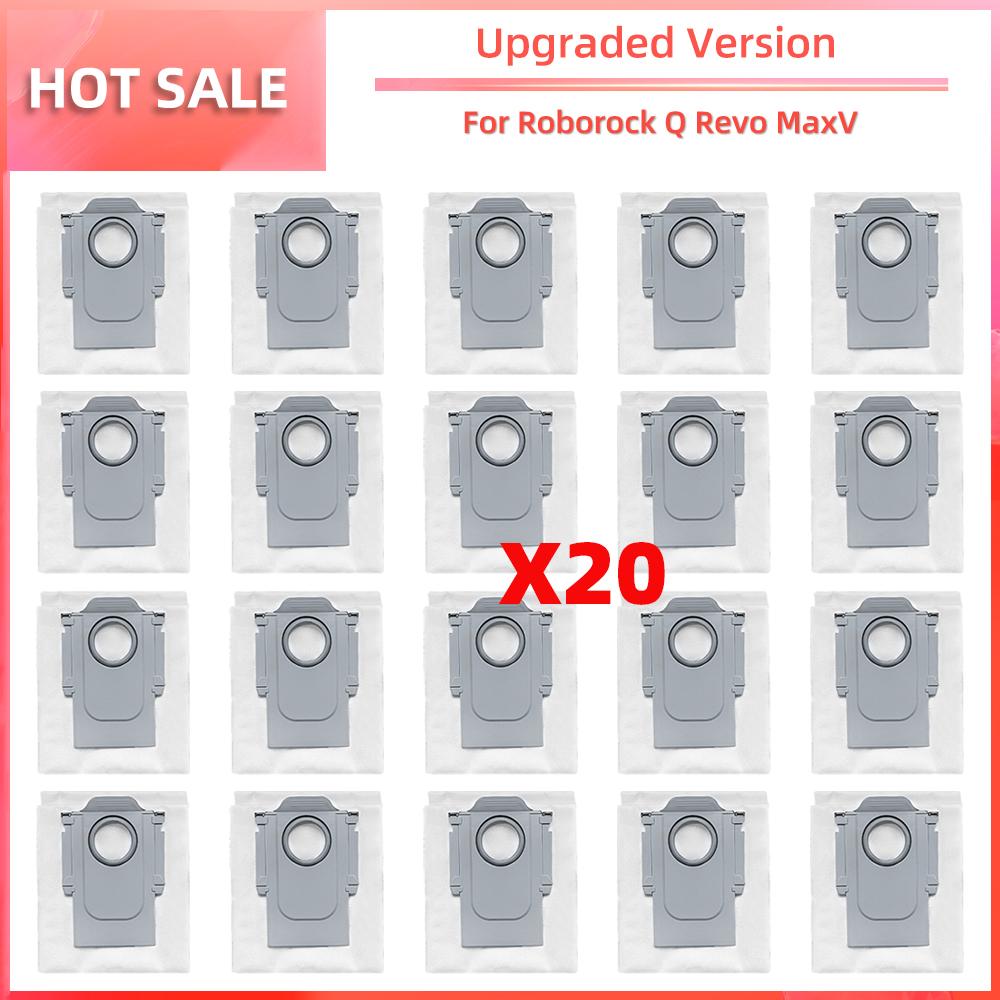 Совместимость с роботом-пылесосом Roborock Q Revo MaxV Основная боковая щетка Фильтр HEPA Швабра Запасные части для пылесборника Аксессуары