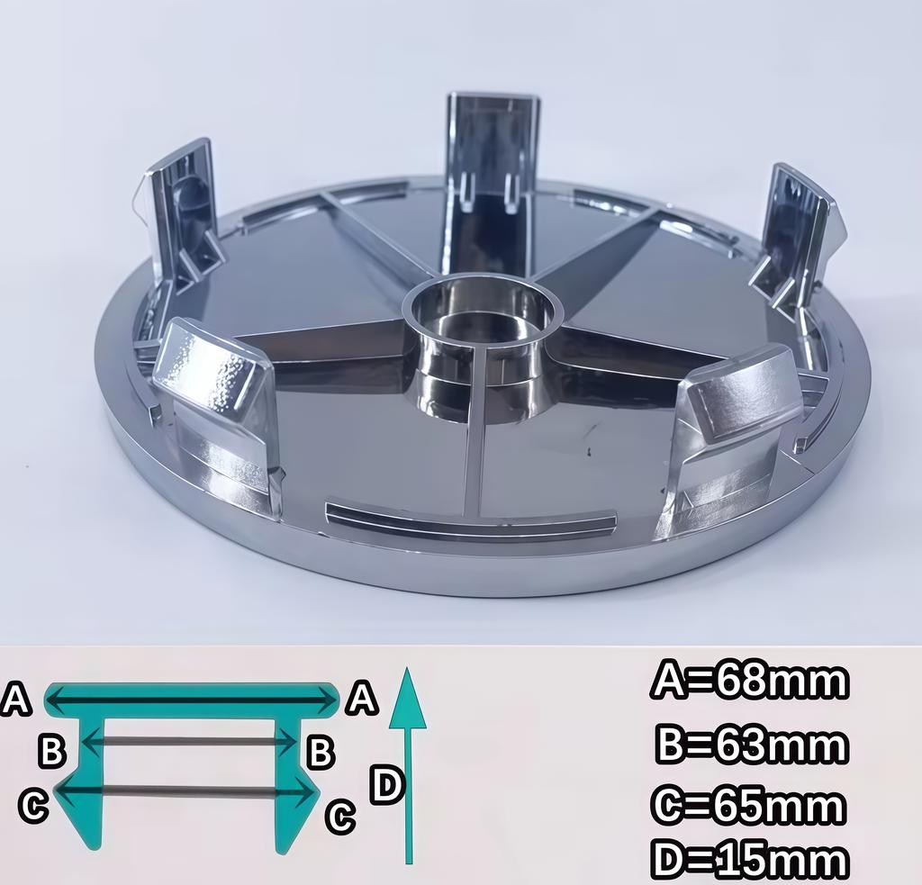 LLK1 100/80pcs 54/56/60/62/65/68mm Car Wheel Center Caps Hubcap Cover hub center cap ForFord Rim Cover
