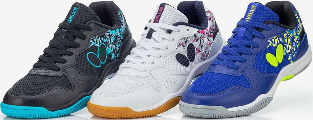 Butterfly Table Tennis Shoes Lezoline Vilight II Size 93740 [Butterfly] Cushioning, Anti-Twist, White, 26.5