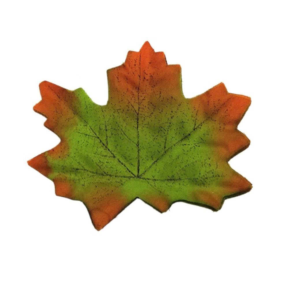 50Pcs/Pack Maple Leaves Artificial Leaf Plants Leaf Stacked Maple Leaves  Photo Props