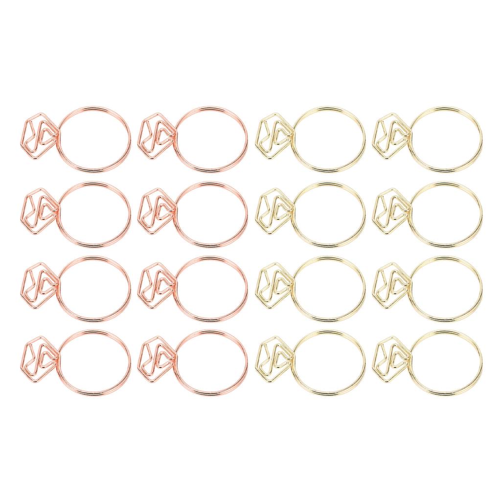 100 шт. милые скрепки стиль противоскользящие прочные гальванизированные металлические необычные скрепки для семьи 