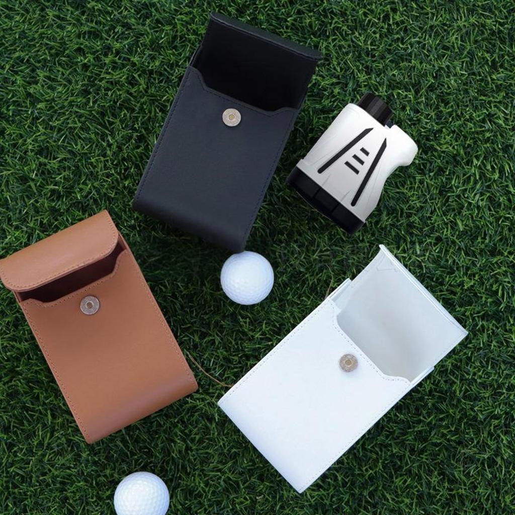 Pu Leather Carrying Pouches Waist Bag Range Finder Protector with Buckles For Measurement Tool