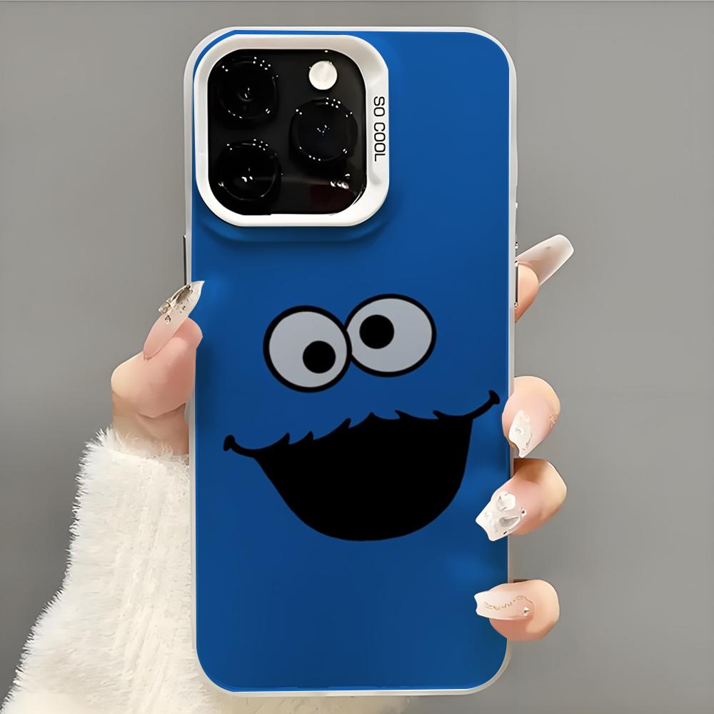 Funny C-Cookie-M-Monster Phone Case Phone Case For iPhone 14 16 15 11 12 13 Pro Max Mini Plus Shockproof Cover