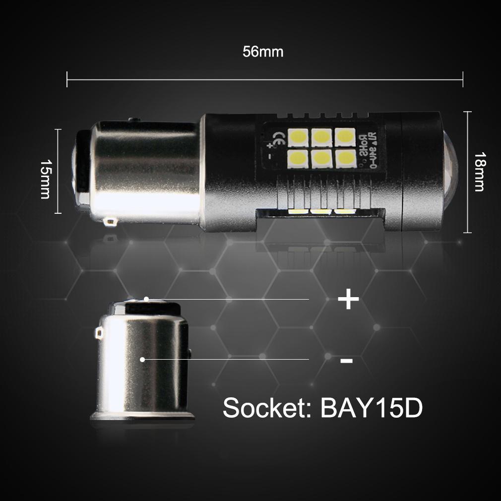 2 шт. 1200Lm 1157 BAY15D Led P21/5W Светодиодные лампы 21SMD 3030 Автомобильные фонари заднего хода Стоп задний фонарь Указатель поворота Красный Янтарный Белый