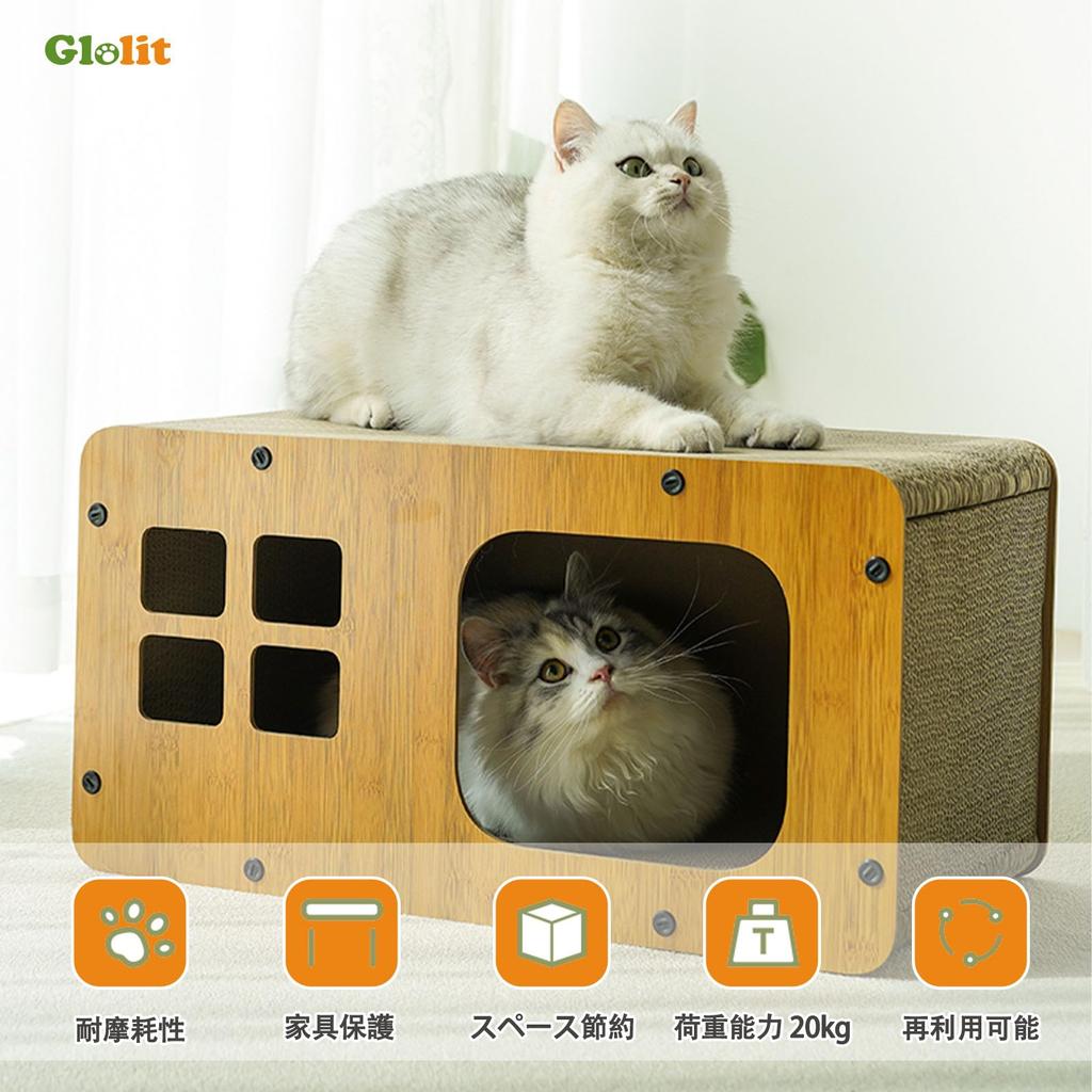 GLOLIT Большая точилка для ногтей для кошек, кошачьи царапины, двойное использование, кошачьи царапины, деревянные, кошачьи царапины, высокая плотность, грузоподъемность, легко подходит для всех видов мебели