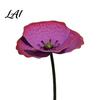 Metal Potted Plant Accessories 2Pcs Flowers for Outside Decorative Garden Stakes Flower Bed Decor Ferrous Art Outdoor Yard Lawn Walkway and