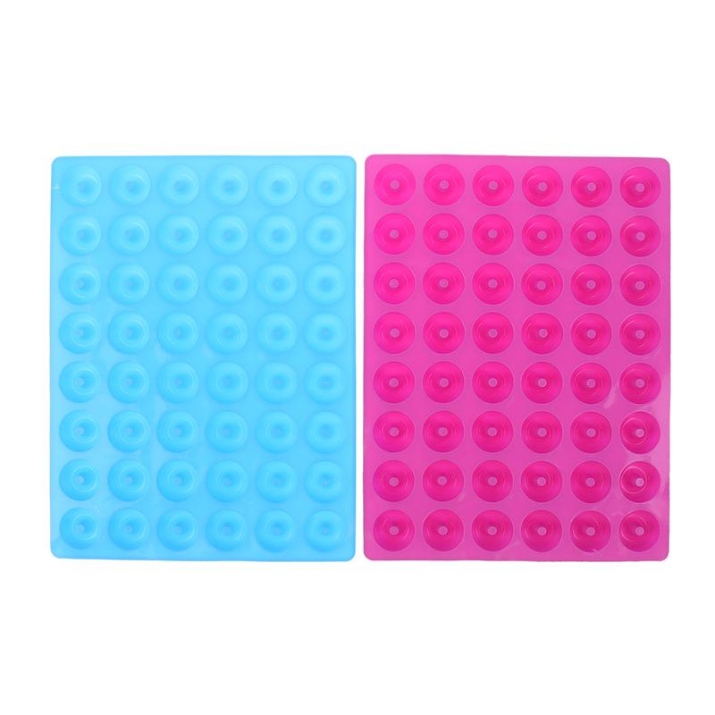 48-гнездная мини-форма для пончиков, силиконовая форма для желе, конфет, шоколада, мини-пончиков, форма для выпечки на кухне, для вечеринок, для закусок