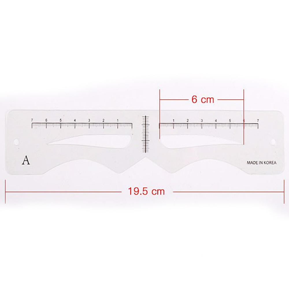 12Pcs Hot Shaper Beauty Eye Grooming Brow Stencils Card Makeup Tool Eyebrow Template