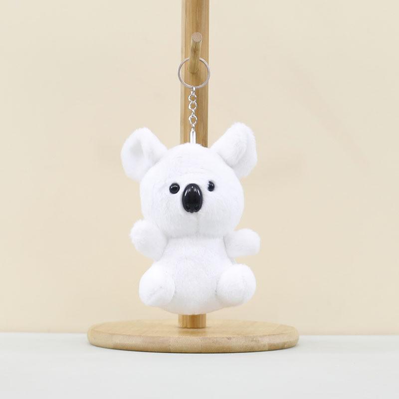 Adorable Cartoon Raccoon Plush Toy Keychain For Bags And Accessories 13cm High