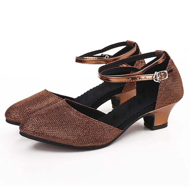 Туфли для латинских танцев для джазовых бальных танцев, женские сандалии на высоком каблуке в полоску для танцев