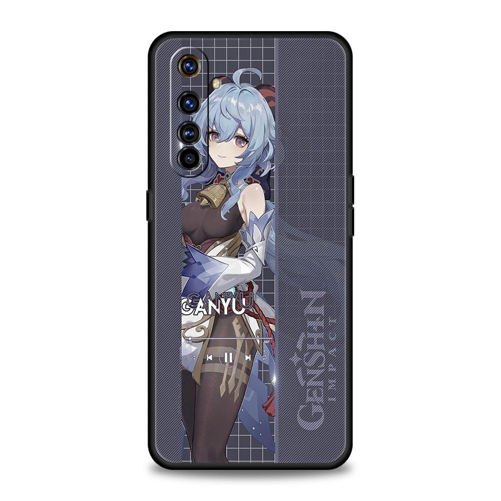 Genshin Impact Game Role для Realme 11 10 9 8 5G 7 6 GT2 Pro Plus C21 C11 C25 C35 Мягкий чехол для Realme GT Neo 2 3 3T чехол для телефона
