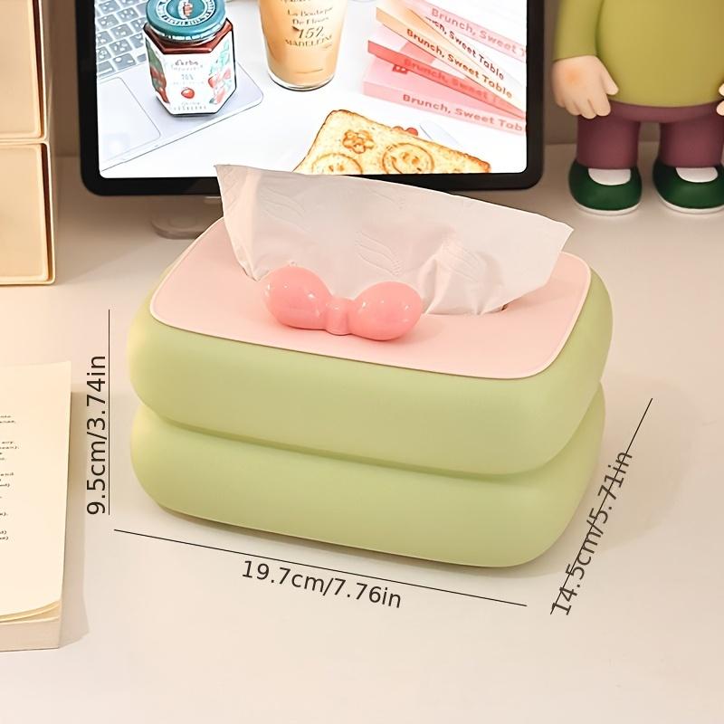 Домашняя кремовая коробка для салфеток в стиле для гостиной, журнального столика, обеденного стола и держатель для хранения бумаги в ванной комнате