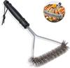 Stainless Steel BBQ Grill Brush – Non-Stick, Heavy-Duty Wire Cleaning Tool for Barbecue Accessories