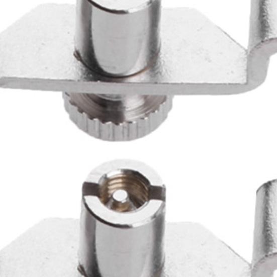 4 шт. машинки для точной настройки скрипки 1/8, никелированная сталь, микромашинки для эрху и детской скрипки, простые в установке регуляторы струн, набор для настройки скрипки для начинающих