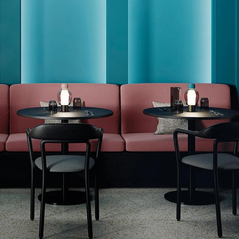 Скандинавский дизайнерский современный декор для гостиной, украшения для кабинета, спальни, прикроватный светильник, стеклянная настольная лампа для комнаты принцессы, зарядка через USB