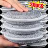 1/5/10/20/30 Pcs Double-side Silver Wire Dishwashing Sponges Highly Absorbent Kitchen Clean Pot Rust Stain Sponge Cleaning Brush Tools