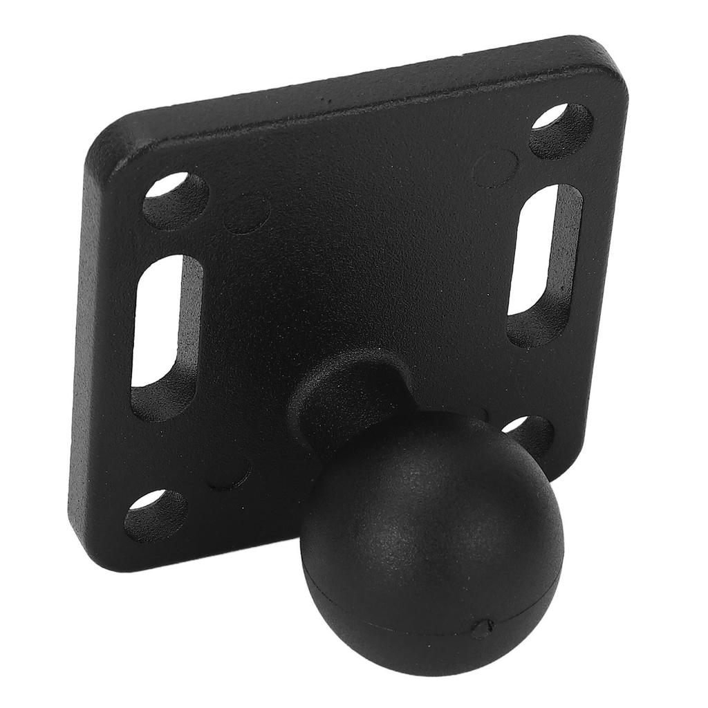 Ball Mount Base 1 Inch Rubber Ball Adapter Aluminum Alloy AMPS Square Plate for Boat Kayak Car