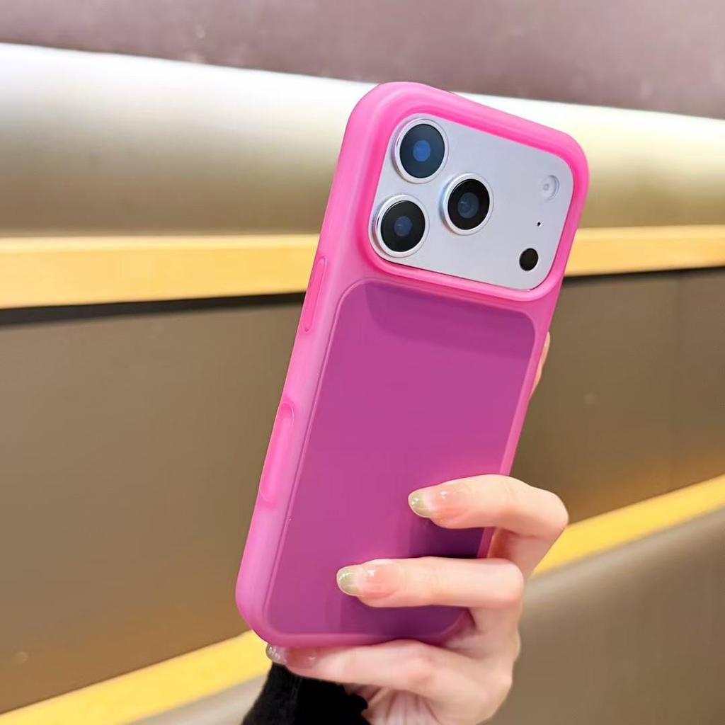 Apple 17 Pro Max iPhone 16/15 Anti-Fall Frosted Ice Cream Jelly Case