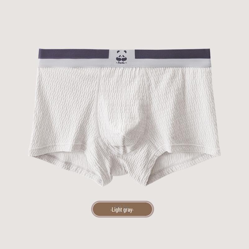 Мужские хлопковые шорты-боксеры — дышащие, молодежные, мягкая ткань, дизайн с четырьмя углами