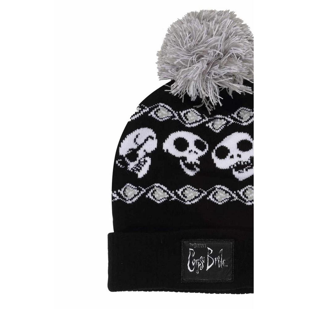 Corpse Bride Unisex Adult Skeleton Band Snow Beanie