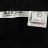 ADPINA Неношеные брюки из итальянского шелка 46 черные С биркой Эластичная талия Женские Б/у
